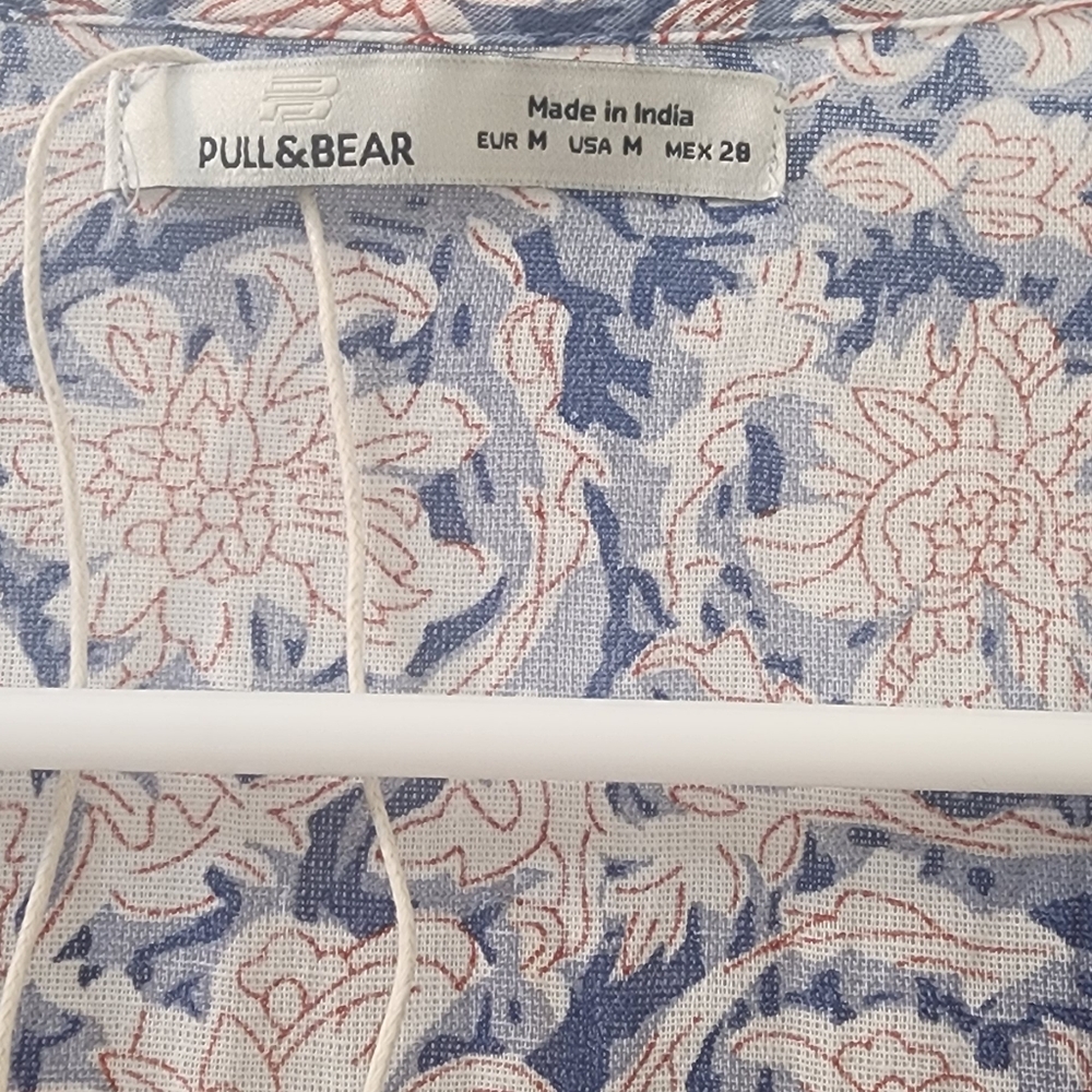 Pull&Bear Floral Bohemian Maxi Dress, Size Medium. - Picture 3 of 10